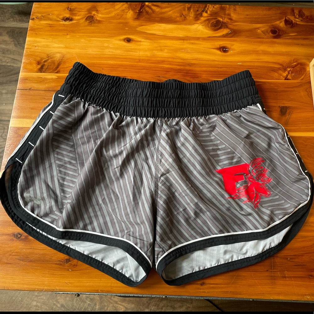Under Armour Gray Fairfield University Running Shorts